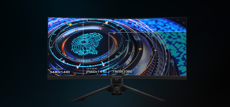 PG34WQ15R3A CURVED GAMING MONITOR